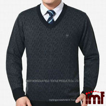 Latest Business Pullover Trendy Middle-aged Mens Sweater Suppliers